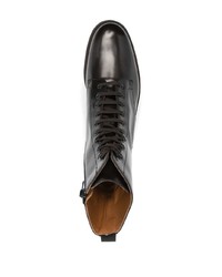 dunkelbraune Lederfreizeitstiefel von Common Projects