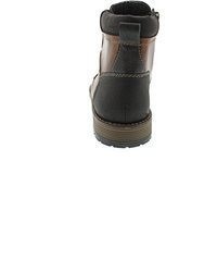 dunkelbraune Lederfreizeitstiefel von Rieker