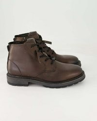 dunkelbraune Lederfreizeitstiefel von Salamander