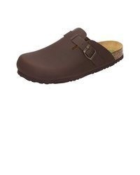 dunkelbraune Ledersandalen von Dr. Brinkmann