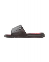 dunkelbraune Ledersandalen von HUF