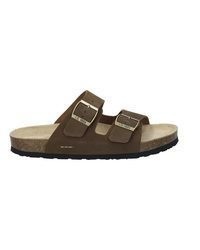 dunkelbraune Ledersandalen von Josef Seibel