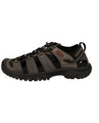 dunkelbraune Ledersandalen von Keen