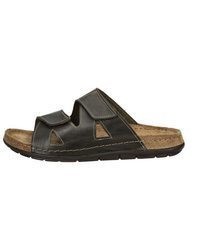 dunkelbraune Ledersandalen von Rohde