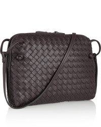 dunkelbraune Ledertaschen von Bottega Veneta