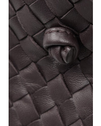 dunkelbraune Ledertaschen von Bottega Veneta