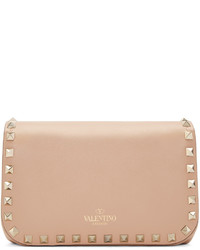 dunkelbraune Ledertaschen von Valentino