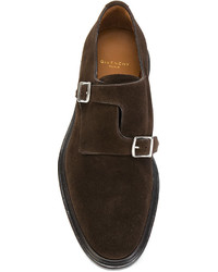 dunkelbraune Monks aus Wildleder von Givenchy