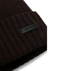 dunkelbraune Mütze von BOSS