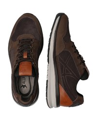 dunkelbraune niedrige Sneakers von Allrounder