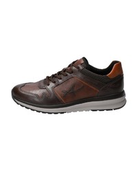 dunkelbraune niedrige Sneakers von Allrounder