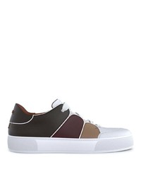 dunkelbraune niedrige Sneakers von Ermenegildo Zegna XXX