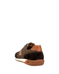 dunkelbraune niedrige Sneakers von FRETZ men