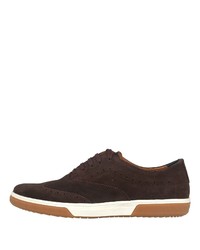 dunkelbraune niedrige Sneakers von FRETZ men