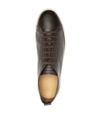 dunkelbraune niedrige Sneakers von Barrett