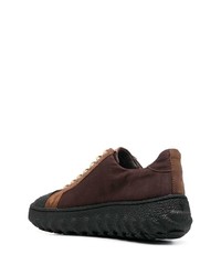 dunkelbraune niedrige Sneakers von Camper