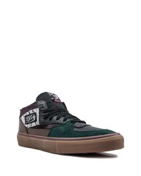 dunkelbraune niedrige Sneakers von Vans