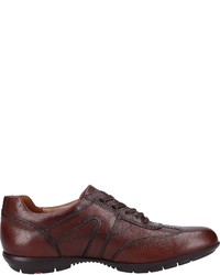 dunkelbraune niedrige Sneakers von Lloyd