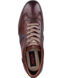 dunkelbraune niedrige Sneakers von Lloyd