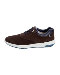 dunkelbraune niedrige Sneakers von Lloyd