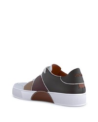 dunkelbraune niedrige Sneakers von Ermenegildo Zegna XXX