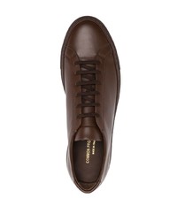 dunkelbraune niedrige Sneakers von Common Projects