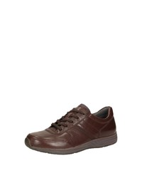 dunkelbraune niedrige Sneakers von Sioux