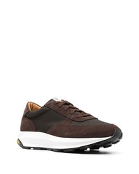 dunkelbraune niedrige Sneakers von Unseen Footwear