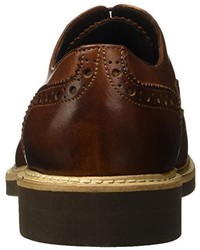 dunkelbraune Oxford Schuhe von Bata