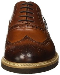 dunkelbraune Oxford Schuhe von Bata