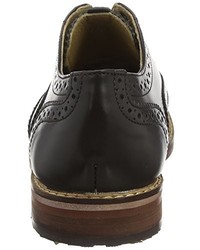 dunkelbraune Oxford Schuhe von Ben Sherman