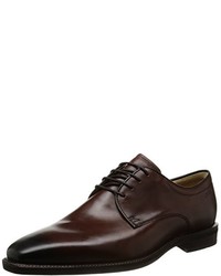 dunkelbraune Oxford Schuhe von Ecco