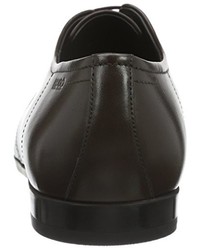 dunkelbraune Oxford Schuhe von Hugo