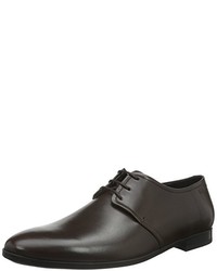 dunkelbraune Oxford Schuhe von Hugo