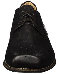 dunkelbraune Oxford Schuhe