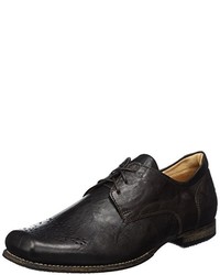 dunkelbraune Oxford Schuhe