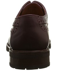dunkelbraune Oxford Schuhe von Rooster