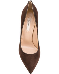 dunkelbraune Pumps von Casadei