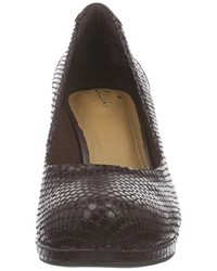 dunkelbraune Pumps von Clarks