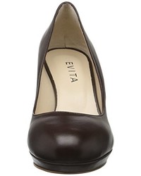 dunkelbraune Pumps von Evita Shoes