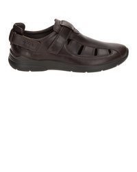 dunkelbraune Sandalen von Ecco