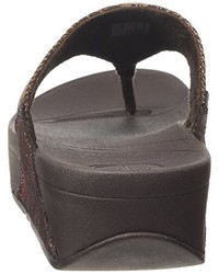 dunkelbraune Sandalen von FitFlop
