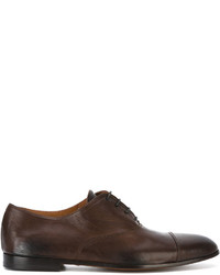 dunkelbraune Schuhe aus Leder von Doucal's