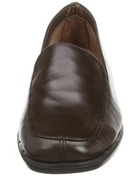 dunkelbraune Schuhe von Aerosoles