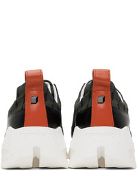 dunkelbraune Segeltuch niedrige Sneakers von Pierre Hardy