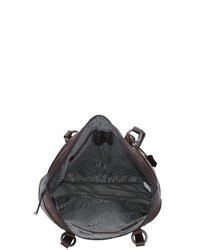 dunkelbraune Shopper Tasche aus Leder von Spikes & Sparrow