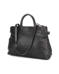 dunkelbraune Shopper Tasche aus Leder von Marsèll