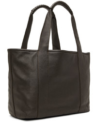 dunkelbraune Shopper Tasche von Meta Campania Collective