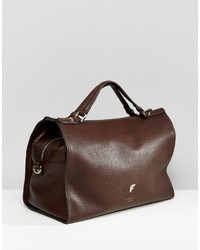 dunkelbraune Shopper Tasche von Fiorelli