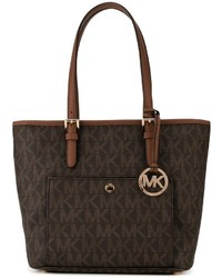 dunkelbraune Shopper Tasche von MICHAEL Michael Kors